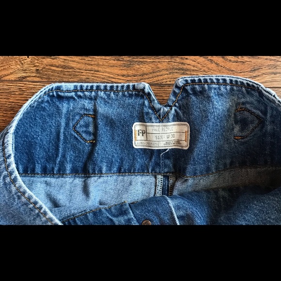 Free people wide leg jeans - Picture 3 of 5